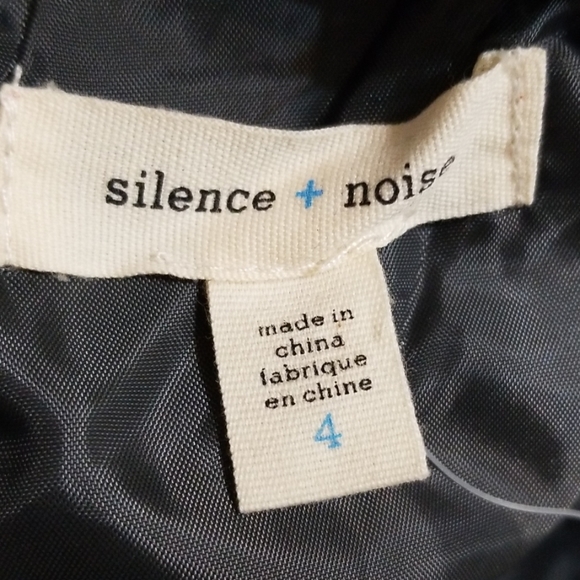 NWT Urban Outfitters Pewter Pleated Cocktail Dress - Picture 7 of 8